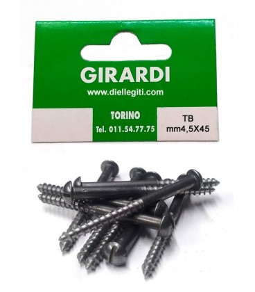 VITE A LEGNO IN FERRO T.TONDA 4,5x45