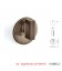 MEZZO CHIAVISTELLO SPACE B RCL SuperBronzo SATINATO