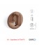 MEZZO CHIAVISTELLO LINK B RCC SuperRame SATINATO