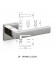 MANIGLIA PLANET QB R CROMO LUCIDO